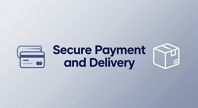 Pagamento e entrega seguros